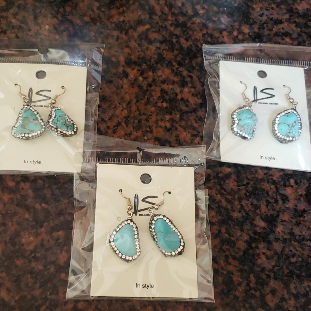 Island Sense Turquoise Earrings